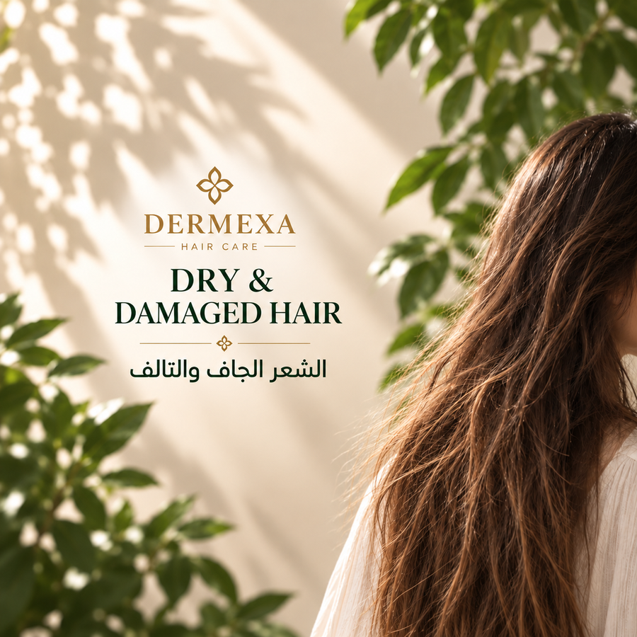 Dry & Damaged Hair | العناية بالشعر الجاف والتالف