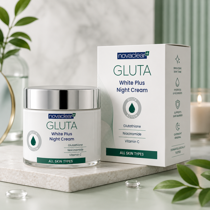 كريم GLUTA الليلي White Plus Night Cream — نوفاكلير