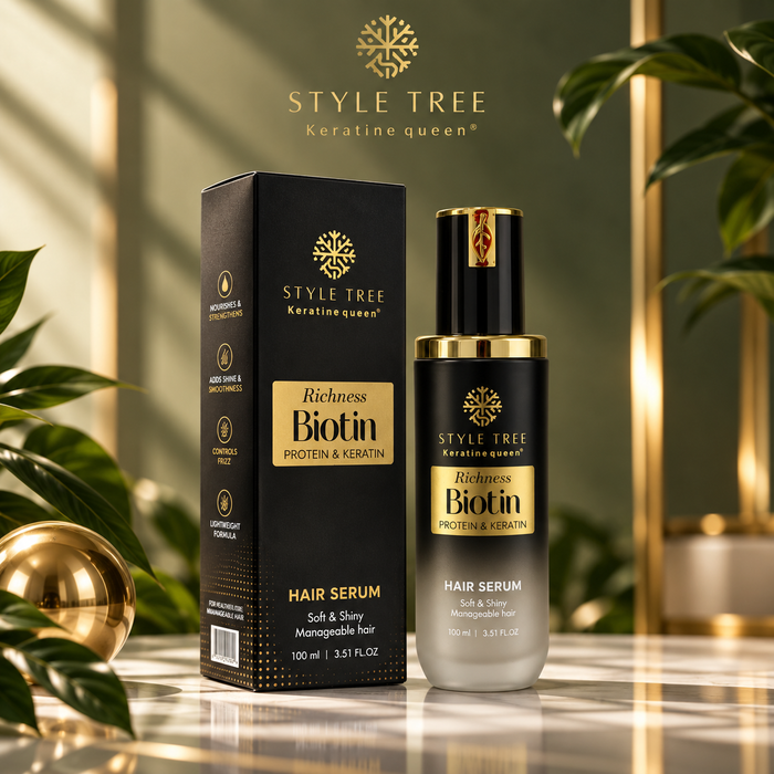 Style Tree Biotin Protein & Keratin Hair Serum 100ml | سيروم البيوتين والبروتين والكيراتين للشعر